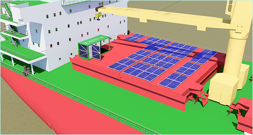 Solar panel vessel AURELIA Green Tech